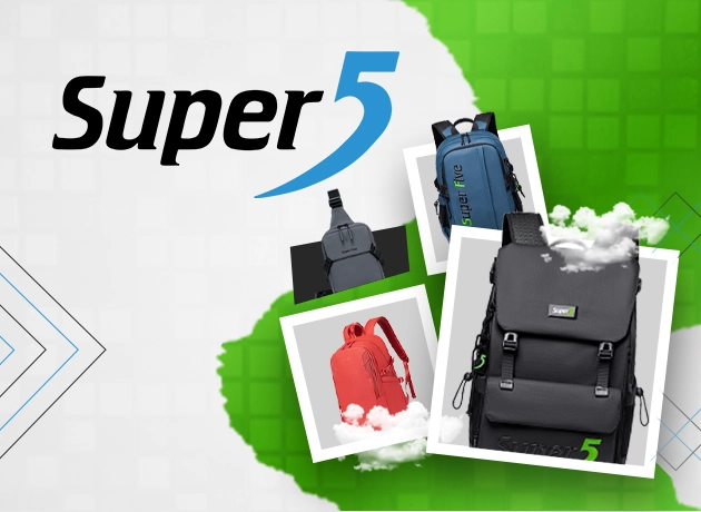 کوله پشتی برند سوپر فایو
